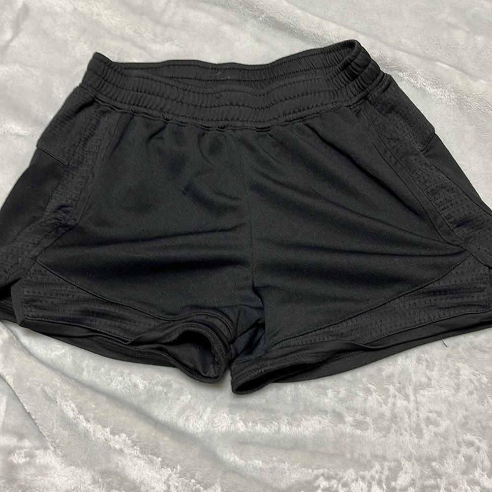 Champion Black Athletic Girls Shorts